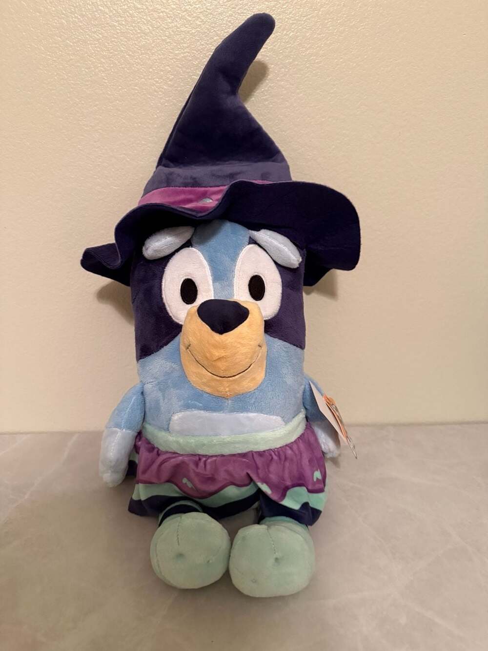 Bluey Halloween Witch Costume 9.5 Inch plush